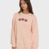 Chasing Horizons Sweatshirt mit Rundhalsausschnitt