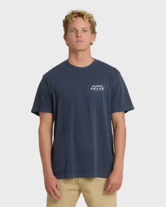 Choices Wave Washed Premium Kurzarm-Shorts-T-Shirt