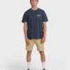 Choices Wave Washed Premium Kurzarm-Shorts-T-Shirt Choices Wave Washed Premium Kurzarm-Shorts-T-Shirt