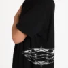 Chrome Diamond Kurzarm-Strick-T-Shirt