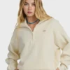 Classic Feels Sweatshirt mit halbem Reißverschluss Classic Feels Sweatshirt mit halbem Reißverschluss