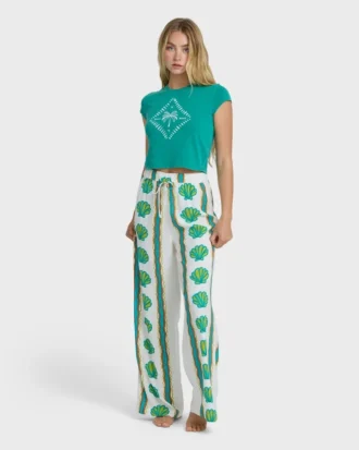 Coastal Crush Hose mit elastischem Bund