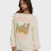 Coastal Paradise Rundhals-Sweatshirt