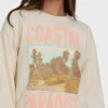 Coastal Paradise Rundhals-Sweatshirt