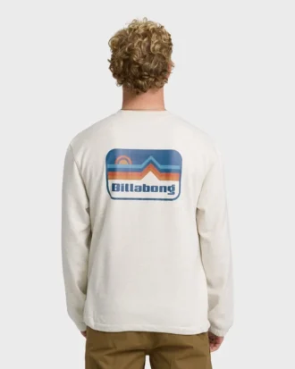 Compass Sweatshirt mit Rundhalsausschnitt