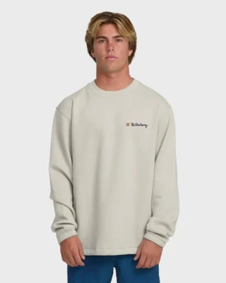 Compass Sweatshirt mit Rundhalsausschnitt