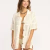 Cool Down Kurzarm-Pullover & Strickjacke