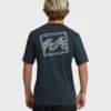 Crayon Wave Loose Fit Kurzarm-Surf-T-Shirt mit Shorts