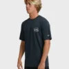 Crayon Wave Loose Fit Kurzarm-Surf-T-Shirt mit Shorts