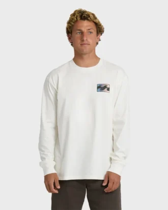Crayon Wave Premium Langarm-T-Shirt