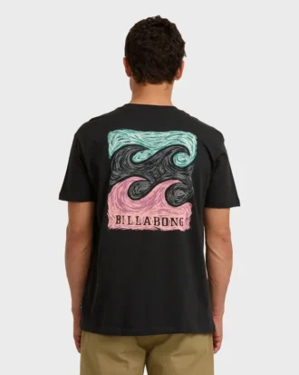 Crayon Wave Premium-T-Shirt mit kurzen Shorts