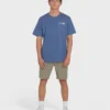 Crayon Wave Premium-T-Shirt mit kurzen Shorts