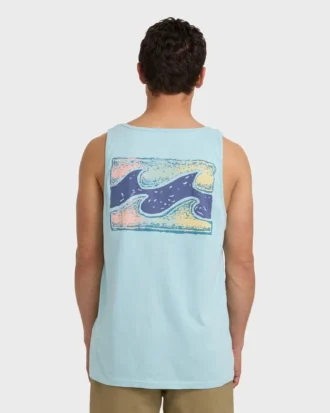 Crayon Wave Premium-Tanktop
