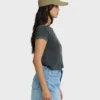 Daily T Kurzarm-Strick-T-Shirt