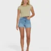 Daily Tee Yd Kurzarm-Strick-T-Shirt