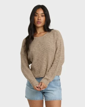 Daze Time Rundhals-Pullover & Strickjacke