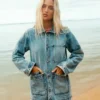 Denim-Arbeitsjacke Denim-Arbeitsjacke
