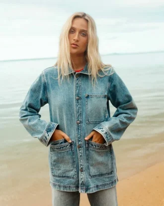 Denim-Arbeitsjacke
