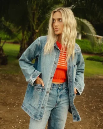 Denim-Arbeitsjacke