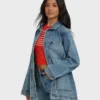 Denim-Arbeitsjacke Denim-Arbeitsjacke