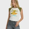 Des Tropic Kurzarm-Raglan-Oberteil mit Shorts