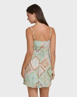 Dreaming of Sun Crinkle Minikleid