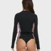 Dreamy Daze Rashguard mit Reißverschluss vorne und langen Ärmeln Dreamy Daze Rashguard mit Reißverschluss vorne und langen Ärmeln