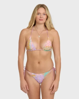 Dreamy Daze Wende-Tanga-Bikinihose mit seitlichen Bändern