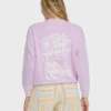 Echo Burnout Rundhals-Sweatshirt