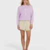Echo Burnout Rundhals-Sweatshirt