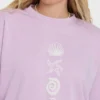 Echo Burnout Rundhals-Sweatshirt
