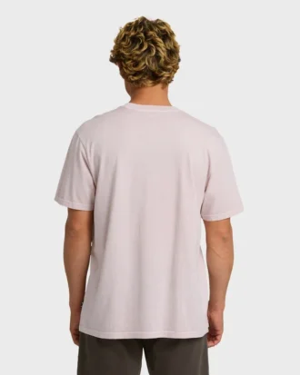 Essential Pocket Wave Washed Premium Kurzarm-Shorts-T-Shirt