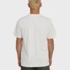 Essential Wave Washed Premium-Shorts-T-Shirt mit kurzen Ärmeln und Tasche