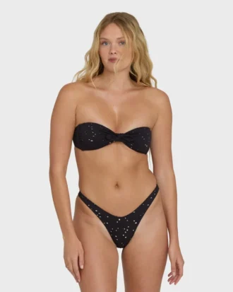 Eye on You Hanky Tie Bandeau-Bikinioberteil