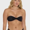 Eye on You Hanky Tie Bandeau-Bikinioberteil