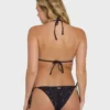 Eye on You Maui-Bikinihose mit seitlichen Bändern