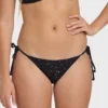 Eye on You Maui-Bikinihose mit seitlichen Bändern