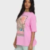 Feel the Heat Kurzarm-Strick-T-Shirt