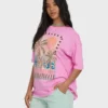 Feel the Heat Kurzarm-Strick-T-Shirt