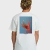 Flower Premium-T-Shirt mit kurzen Shorts