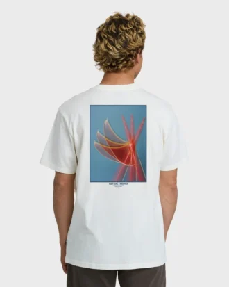 Flower Premium-T-Shirt mit kurzen Shorts