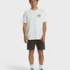 Flower Premium-T-Shirt mit kurzen Shorts