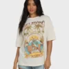 Forever Dawn Kurzarm-Strick-T-Shirt
