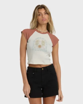 Forever Had Kurzarm-Raglan-T-Shirt