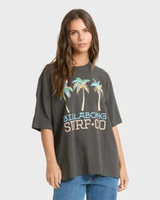 Found in Paradise Kurzarm-Strick-T-Shirt