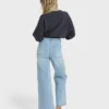 Free Fall Denim-Hose mit hoher Taille Free Fall Denim-Hose mit hoher Taille