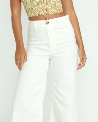 Free Fall Twillhose mit hoher Taille