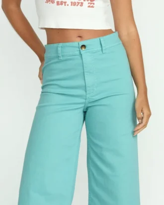 Free Fall Twillhose mit hoher Taille