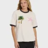Fun Paradise Kurzarm-Baumwoll-T-Shirt Fun Paradise Kurzarm-Baumwoll-T-Shirt