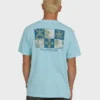 Glyph Wave Washed Premium-Baumwoll-T-Shirt mit kurzen Ärmeln